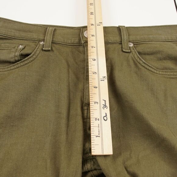 Rag & Bone Green Skinny Jeans with Stretch Fit - Picture 6 of 12